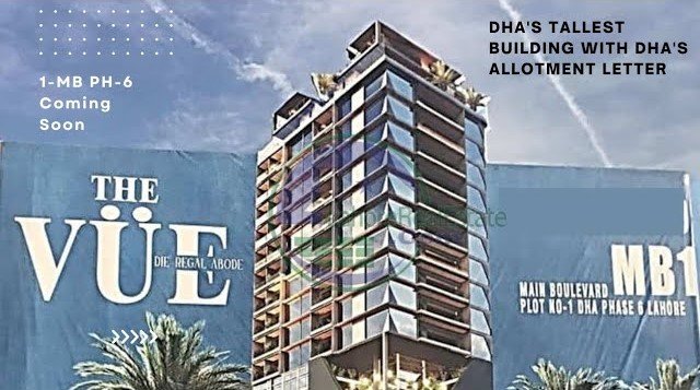 The VUE DHA Lahore: Apartments & Commercial Shops on Installments