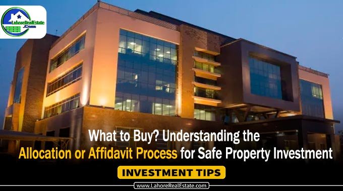 Deep Information for Allocation Or Affidavit Files Process To Buy