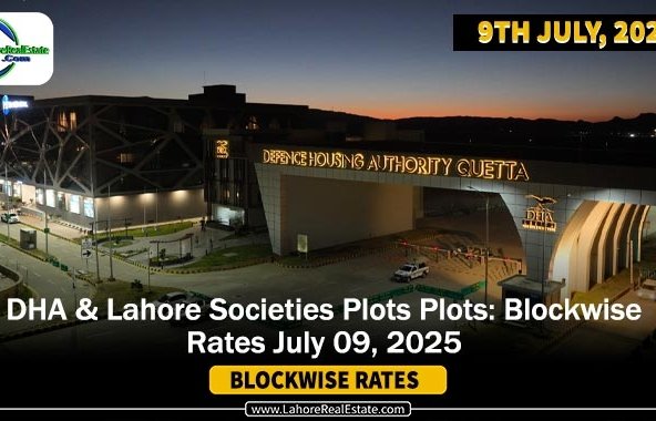 DHAs & Lahore Societies Plot Prices – Blockwise Rates Update (July 09, 2025)